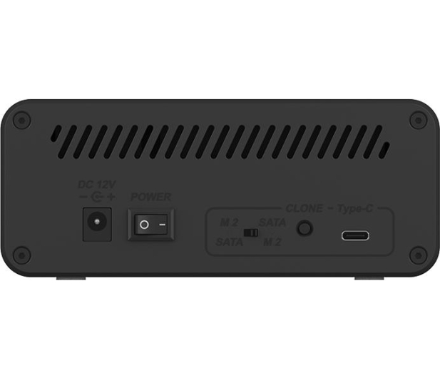 ICY BOX dokująca/klonująca - M.2 NVMe SSD & 2,5''/3,5'' SATA SSD/HDD - 1117245 - zdjęcie 3